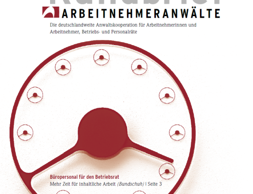 Rundbrief Nr. 70 Juli 2026 Kooperation ArbeitnehmerAnwälte